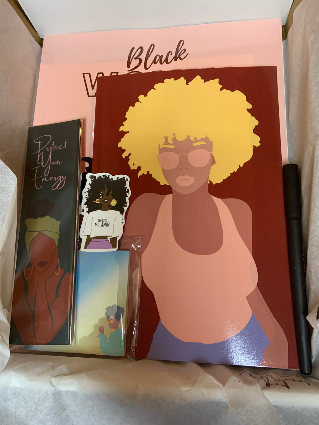 Melanin Self Care Stationery Kit