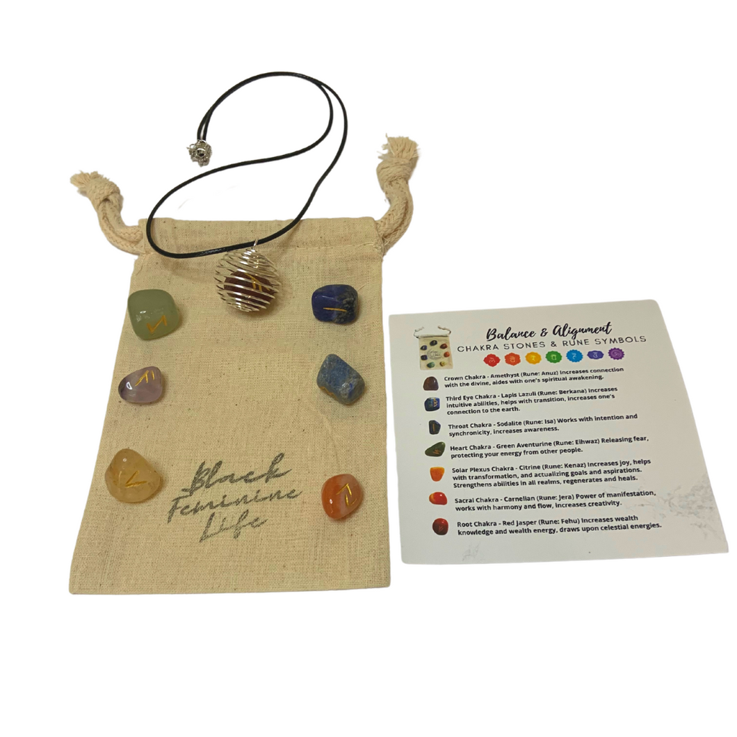 Chakra Interchangeable Gemstone Necklace