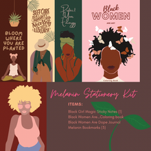 Load image into Gallery viewer, Melanin Self Care Stationery Kit
